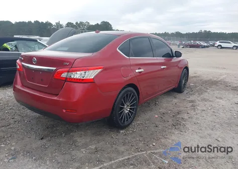 2015 Nissan Sentra Fe+ S/S/Sl/Sr/Sv z USA, uszkodzony, nr VIN 3N1AB7AP4FL664223